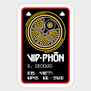 Blade Runner - Vid-Phon Sticker